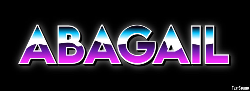 Abagail Text Effect