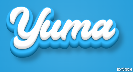 Yuma Efekt tekstowy