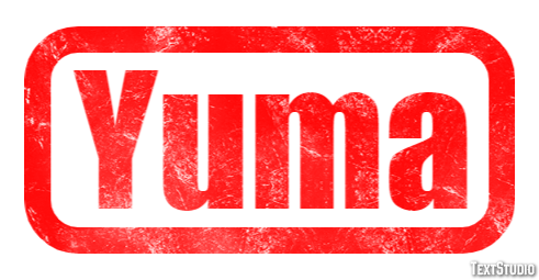 Yuma Efekt tekstowy