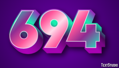 694 Text Effect