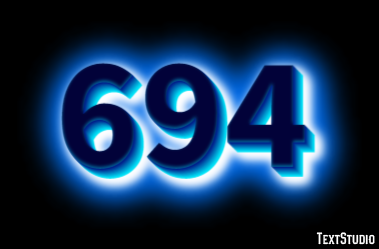 694 Text Effect