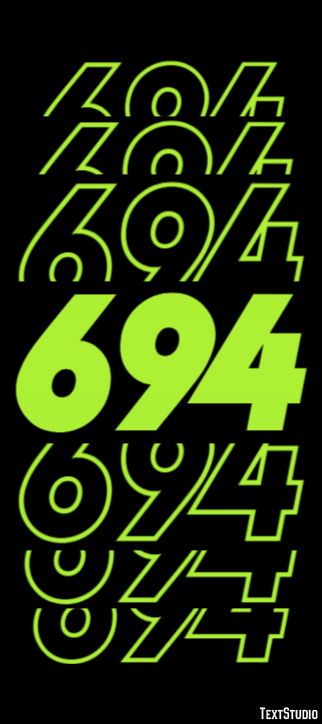 694 Text Effect