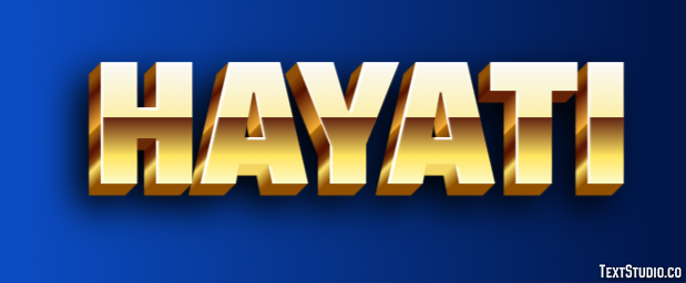Hayati テキスト効果