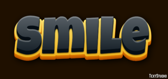 Smile Text Effect