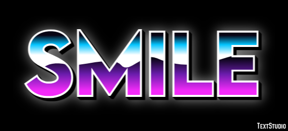 Smile Text Effect