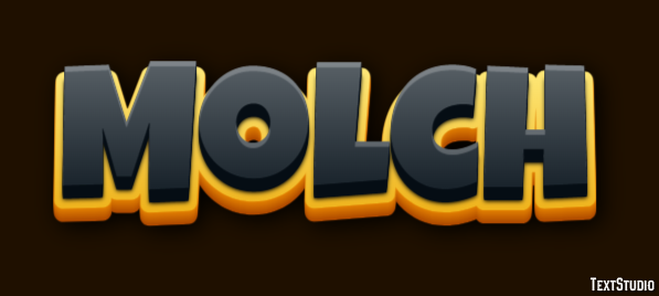 Molch Texteffekt