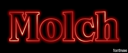 Molch Texteffekt