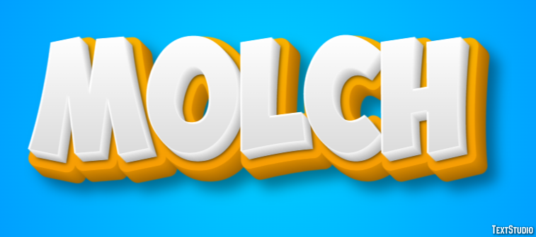 Molch Texteffekt