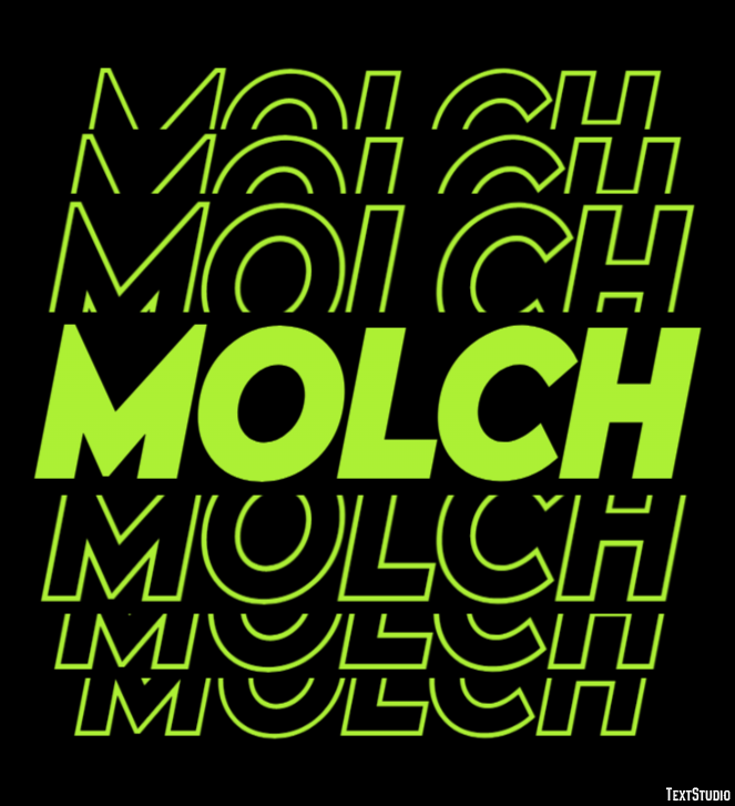 Molch Efecto de texto