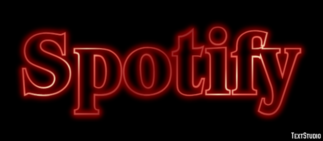 Spotify Text Effect
