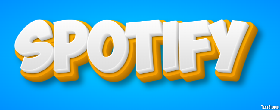 Spotify Text Effect