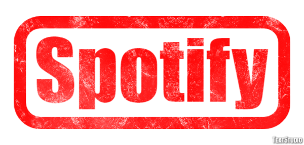 Spotify Text Effect