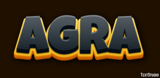 Agra Text Effect