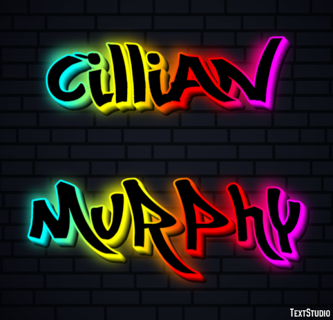 Cillian Murphy Эффект текста