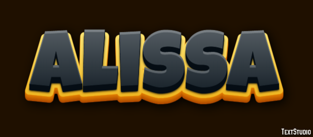 Alissa Text Effect