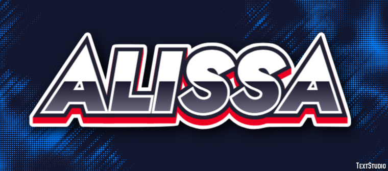Alissa Text Effect