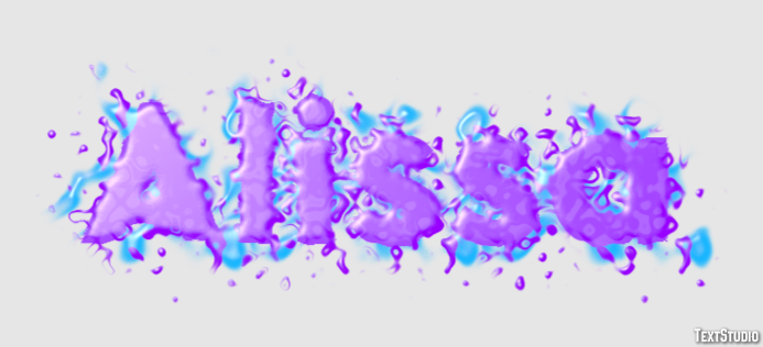Alissa Text Effect