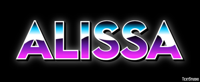 Alissa Text Effect