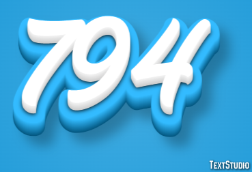 794 Text Effect