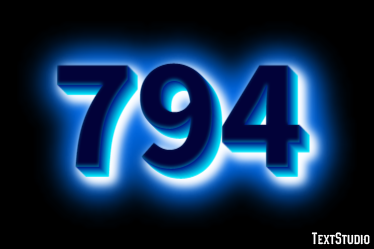 794 Text Effect