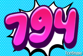 794 Text Effect