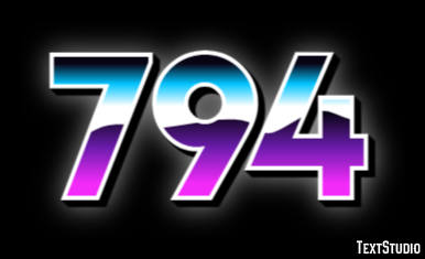 794 Text Effect