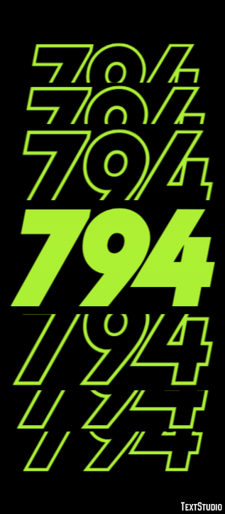 794 Text Effect