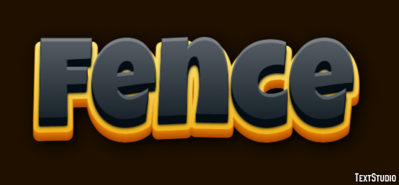 Fence Text Effect