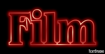 Film Text Effect