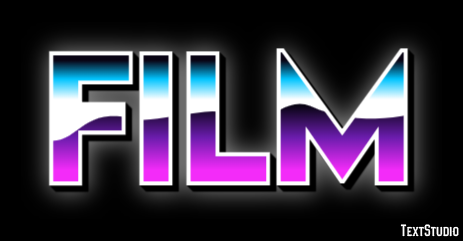 Film Эффект текста