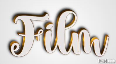 Film Text Effect