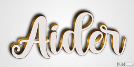 Aider Text effect