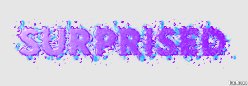 Surprised Texteffekt