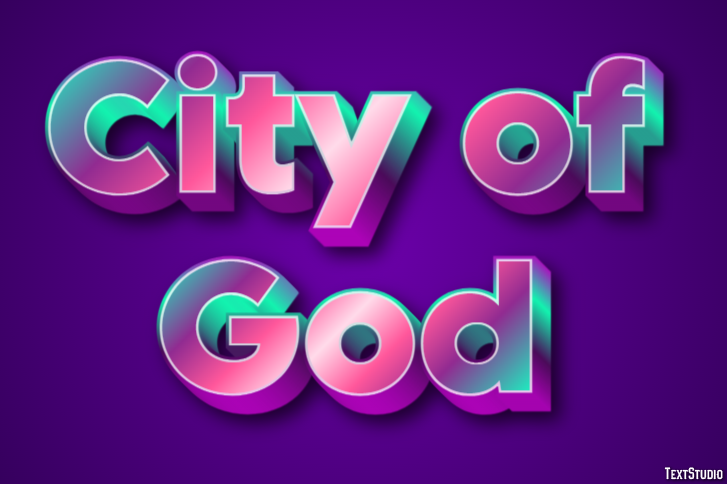 City of God Эффект текста
