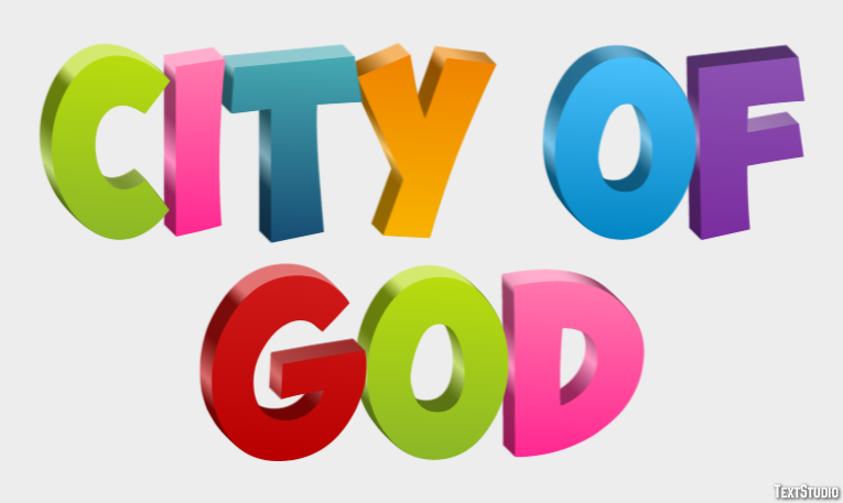 City of God Эффект текста