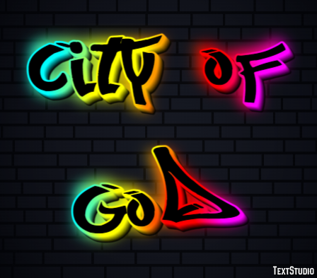 City of God Text effect