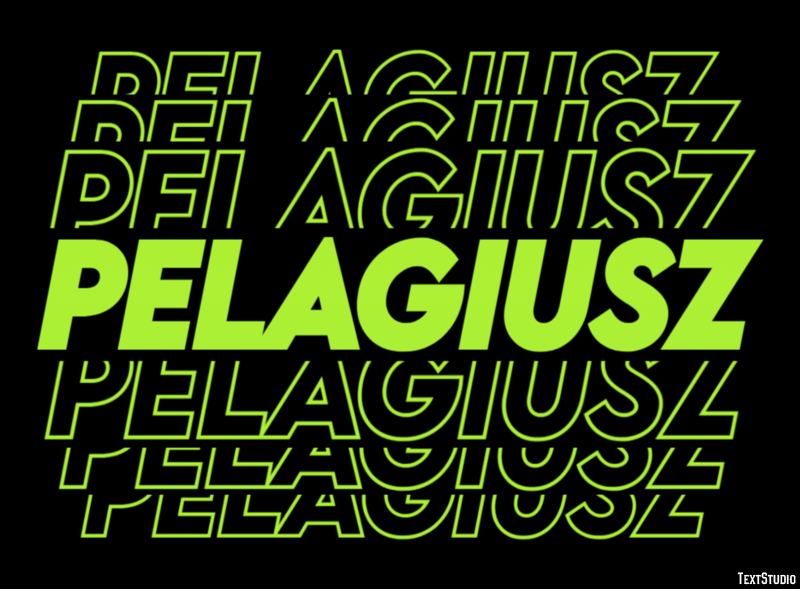 Pelagiusz Efekt tekstowy