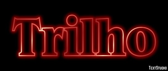 Trilho Text effect