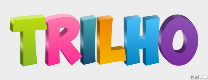 Trilho Text effect