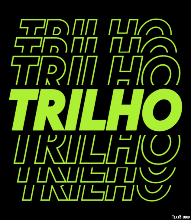 Trilho Text effect