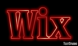 Wix Text effect