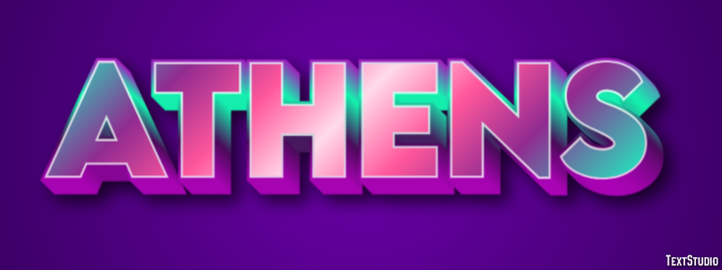 Athens Text Effect