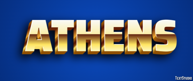 Athens Text Effect