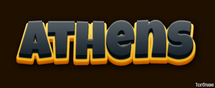 Athens Text Effect