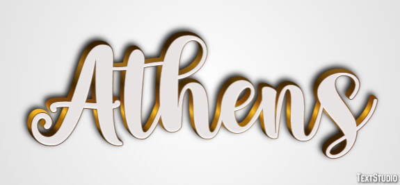 Athens Text Effect