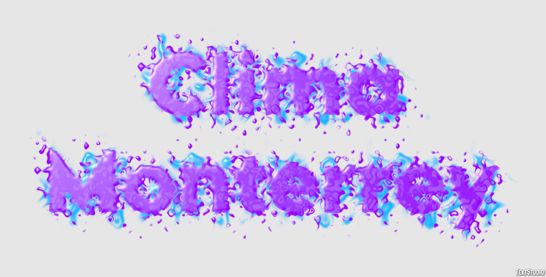 Clima Monterrey Efecto de Texto