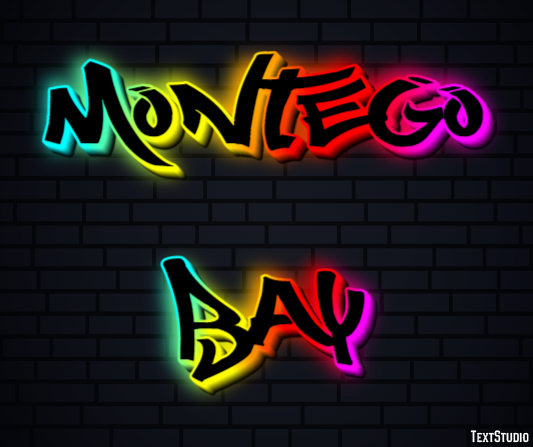 Montego Bay Efekt tekstowy