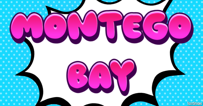 Montego Bay Tekst Effect