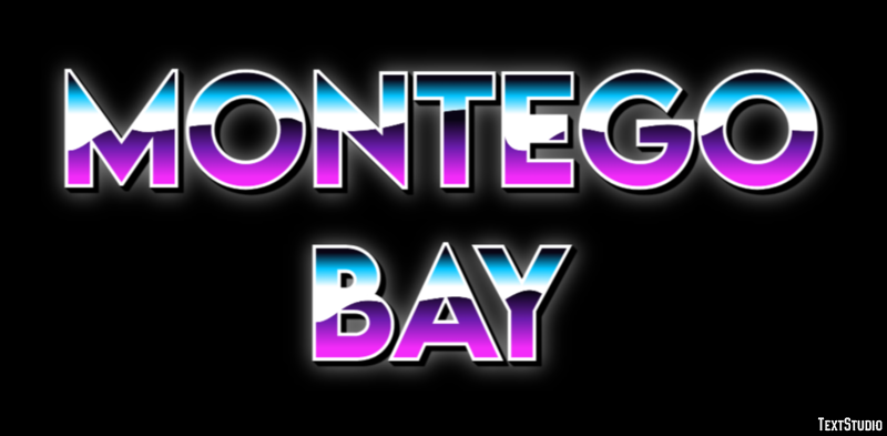 Montego Bay Tekst Effect