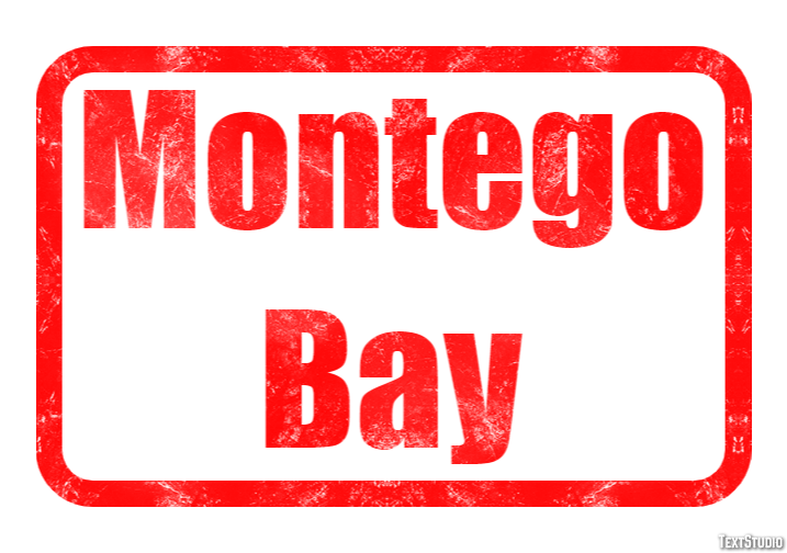 Montego Bay Tekst Effect
